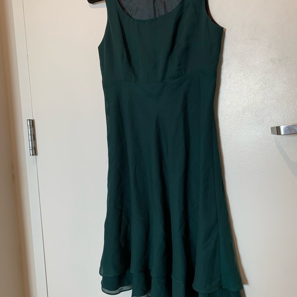 Dark Green 90s Beechers Brook Dress - Picture 4 of 6